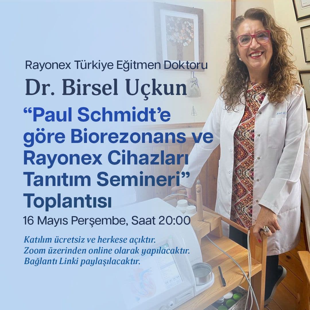 Rayonex Biorezonans Cihazları Tanıtım Semineri Toplantısı etkinlik görseli